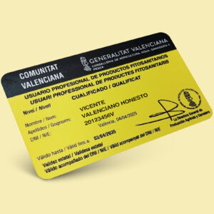 Renovar carnet fitosanitario cualificado y básico | Online